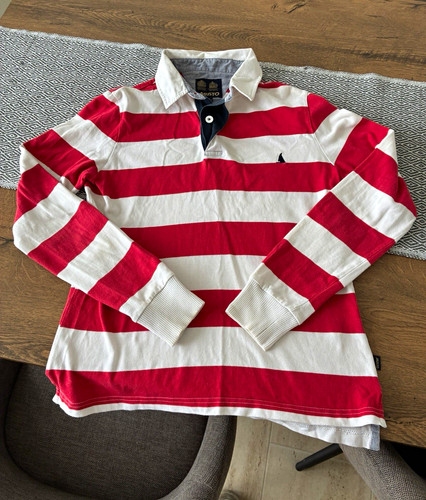Musto red white striped - red, &white