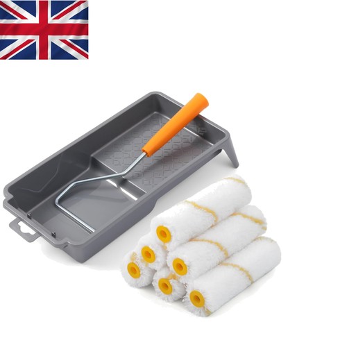 Mini paint roller set - set, 4-inch