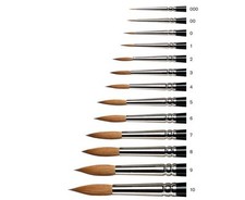 Winsor & Newton SERIES 7 Kolinsky Sable Artists Brushes. Watercolour Paint Brush