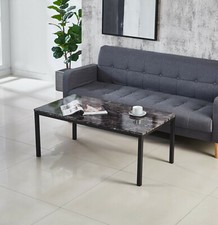Marble Effect Coffee Table in