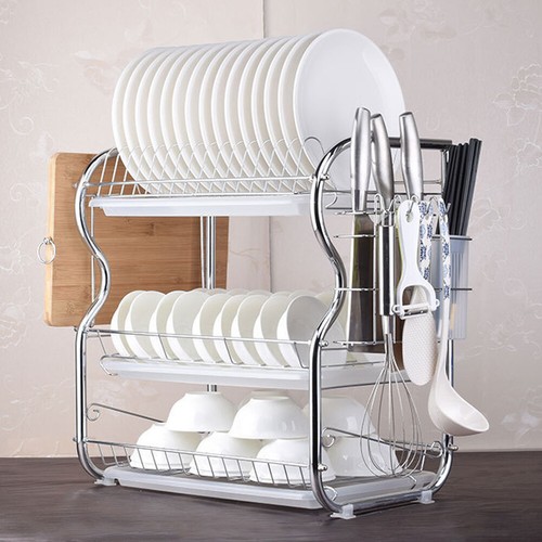 Large tier stainless - large, steel