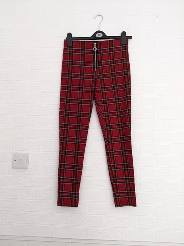 Zara red plaid - red, /
