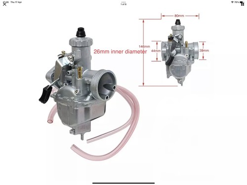 Mikuni carb vm22 26mm fr - mikuni,