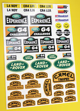 10th scale RC Rock Crawler 4x4 off road CAMEL stickers to fit RC4WD TRX-4 etc