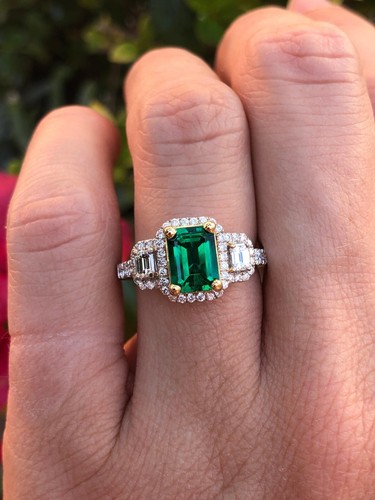 Excellent emerald sapphire - excellent,