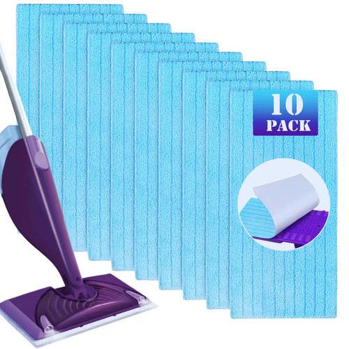10x blue microfiber mop - 10x,