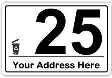 4 x Custom Wheelie Bin