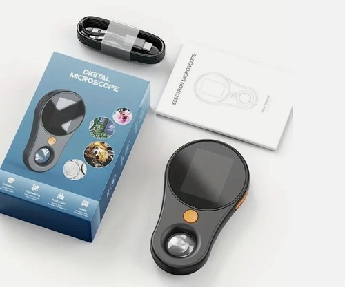 500x digital microscope - 500x, 1080p