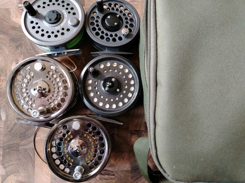Fly fishing reel job lot - fly,