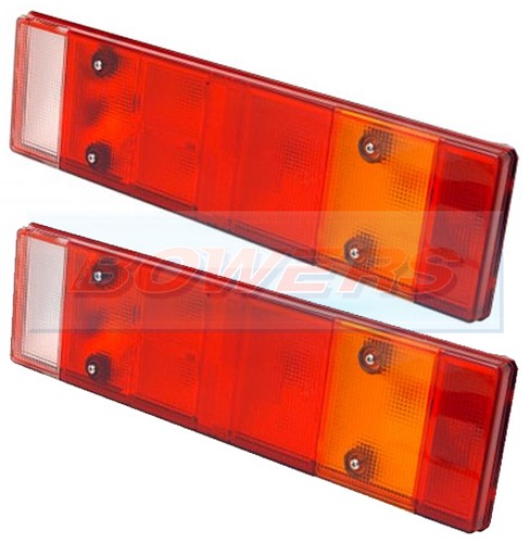 Rear tail light - rear, lenses