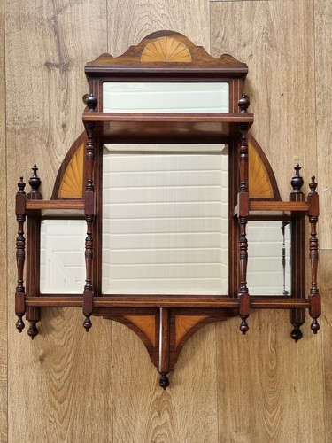 Edwardian inlaid mahogany - inlaid,