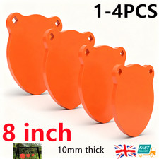 1-4PCS 8'' AR500 Steel Targets