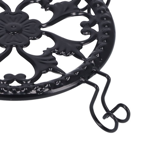 Flower pot stand wrought - pot,