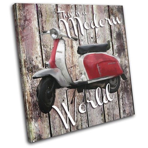 Shabby chic scooter mod - shabby,