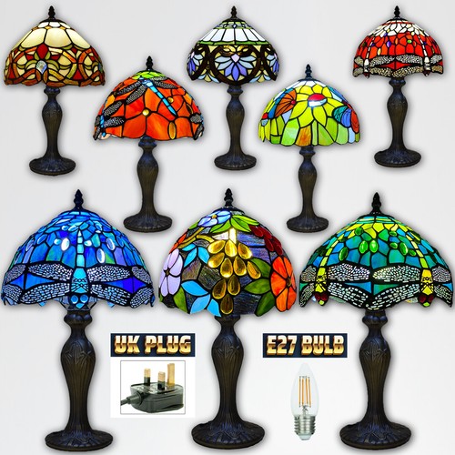Tiffany table lamps antique - tiffany,