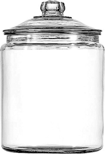 Gallon clear glass large jar - clear,