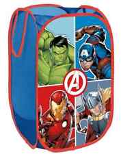 Pop Up Laundry Hamper Toys Basket Room Tidy Foldable Storage Basket Avengers