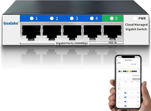 Port gigabit switch easy - 5-port, switch,easy