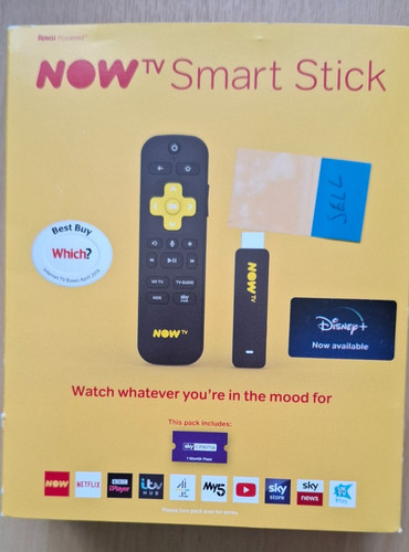 Now 3801uk smart stick - tv, with
