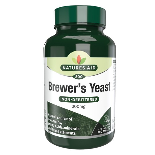 Brewers yeast 300mg 500 - yeast,