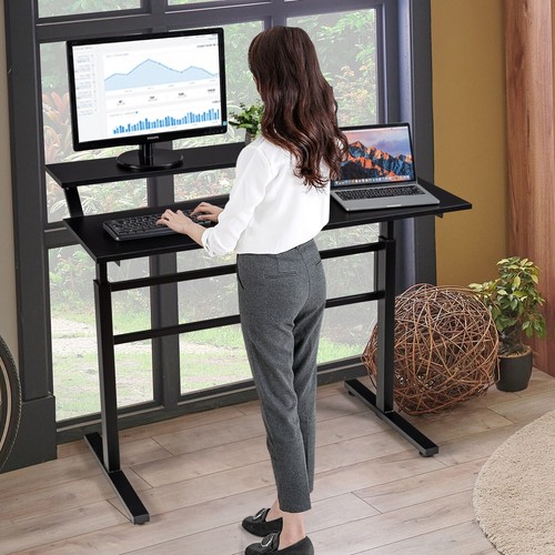 Tier ergonomic computer - 2-tier,