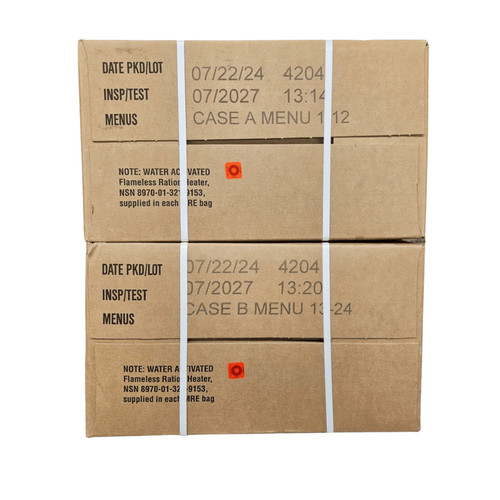 Box mre military ration - box,