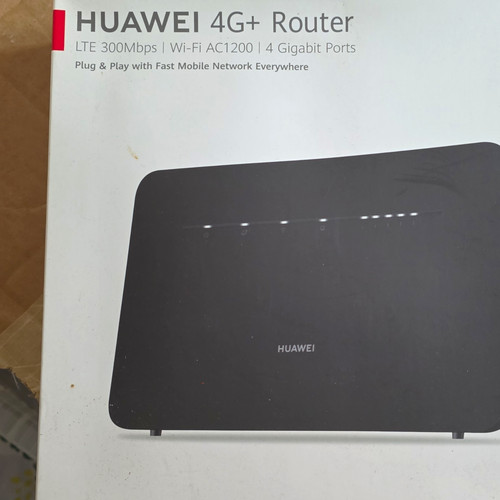 Huawei router black - huawei, 4g+