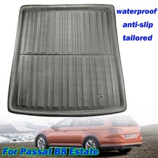 Tailored For VW Passat B8 Estate Variant 14-2023 Boot Liner Tray Trunk Floor Mat