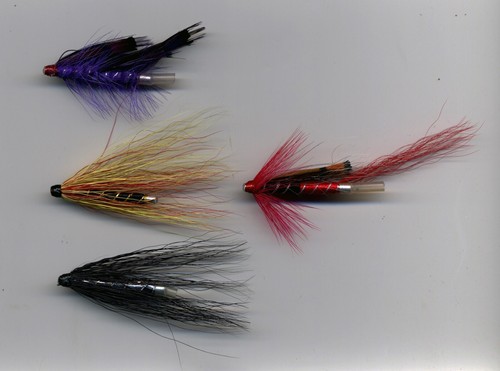 Tube flies assorted 35 - flies:, mm