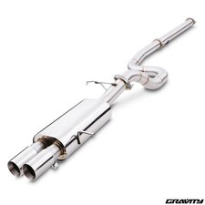 Stainless cat back race - 3",