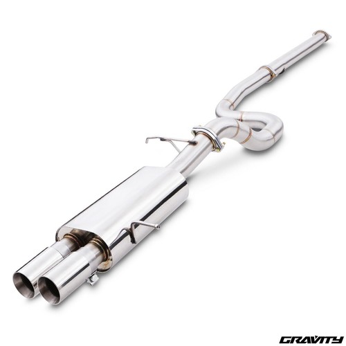 Stainless cat back race - stainless,