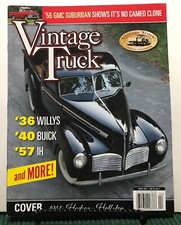Vintage Truck GMC Suburban Willys Buick Hudson April 2015 FREE SHIPPING JB