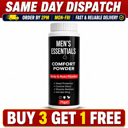 Body powder for men - powder, &
