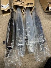 Triumph Thruxton Norman Hyde HBS205 Exhausts Job Lot Aotojumble Project.   R3