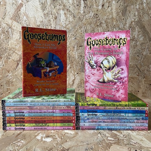 Goosebumps books bundle - x, 19