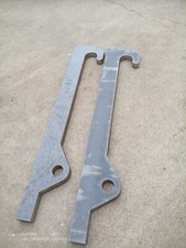 Pair of JCB QFit Q-Fit Teleporter Telehandler Brackets from 25mm Steel