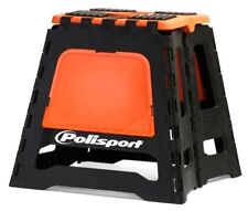 Polisport MX Bike Fold Up Paddock Stand - Black / Orange for KTM SXF250 SXF350