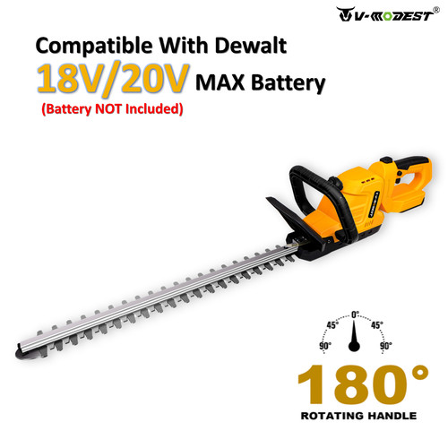 Cordless hedge trimmer - 20",
