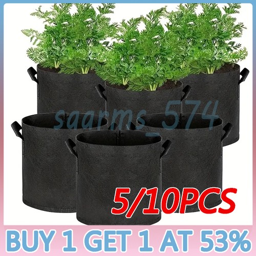 Pack large plant grow bags - 10,