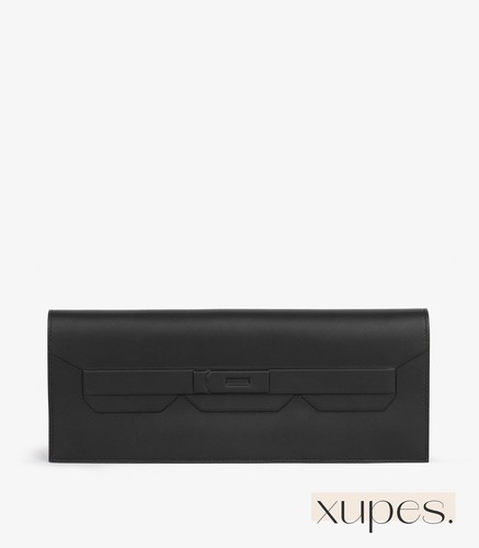 Hermès black swift leather - black,