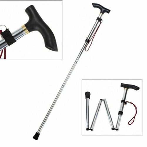 Easy adjustable folding cane - easy,