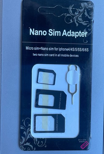 New sim card - new, tray