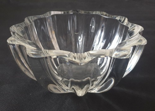 Vintage large thick cut clear - vintage,