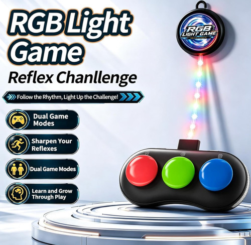 Rgb led reflex - rgb, game,funny