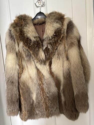Vintage real fox fur - fur, coat