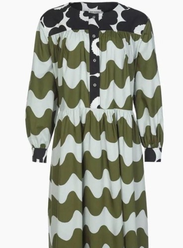 Marimekko hohtosini midi shirt - midi,