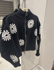Sandro Floral Cardigan