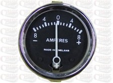 Lucas type ammeter 8-0-8 black