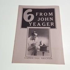 6 From Yeager Supreme Magic 1986 Paperback Book