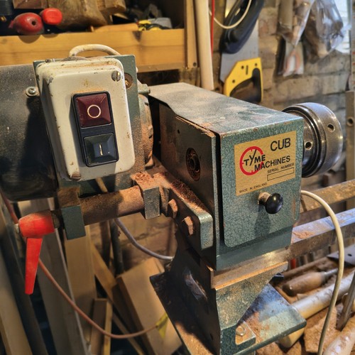 Tyme machine cub woodturning - tyme,